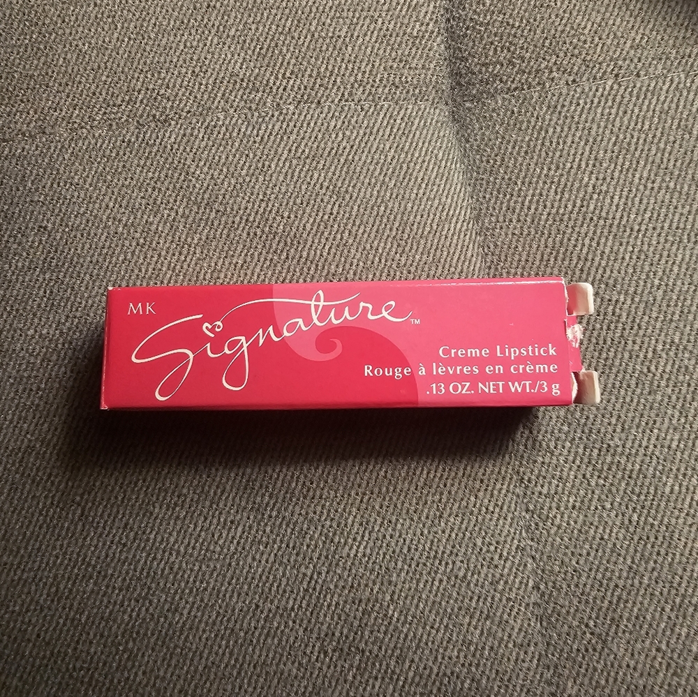 COPY - MK SIGNATURE CREME LIPSTICK .13 OZ SIMPLY PINK MADE IN USA DISCONTINUED